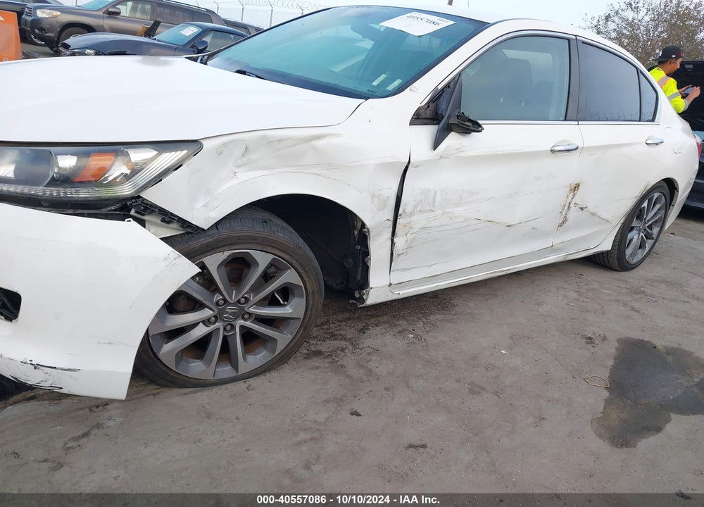 2013 HONDA ACCORD SPORT VIN: 1HGCR2F53DA243661