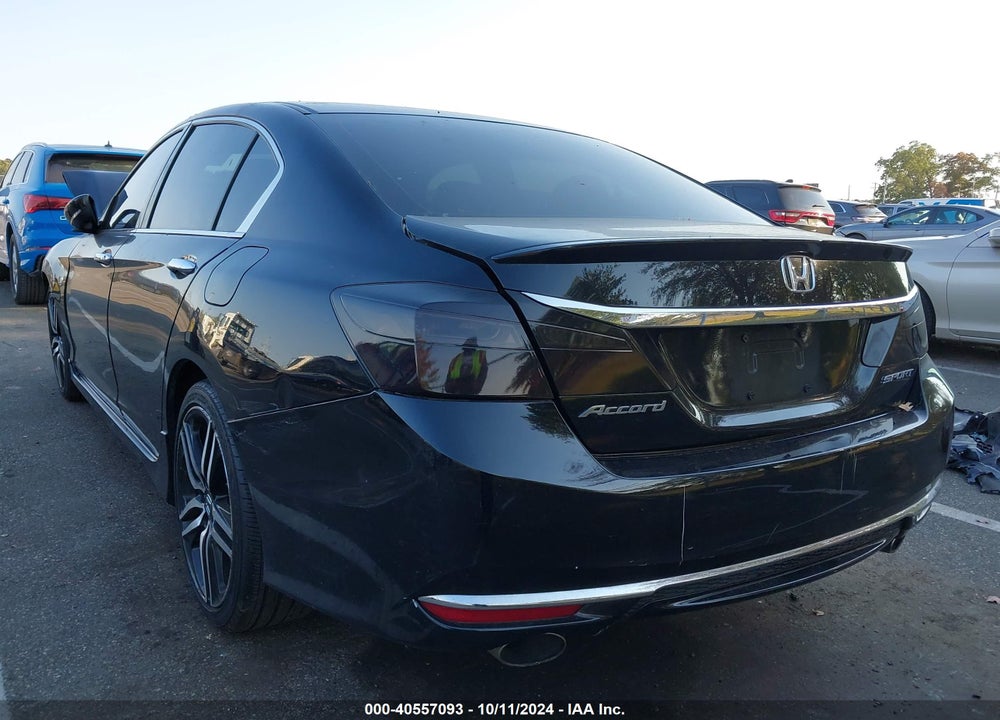 2016 HONDA ACCORD SPORT VIN: 1HGCR2E56GA074290