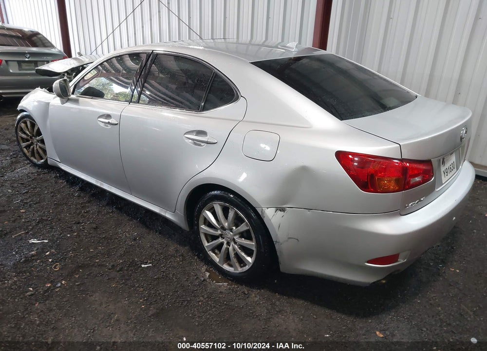 2008 LEXUS IS 250 VIN: JTHCK262785022165