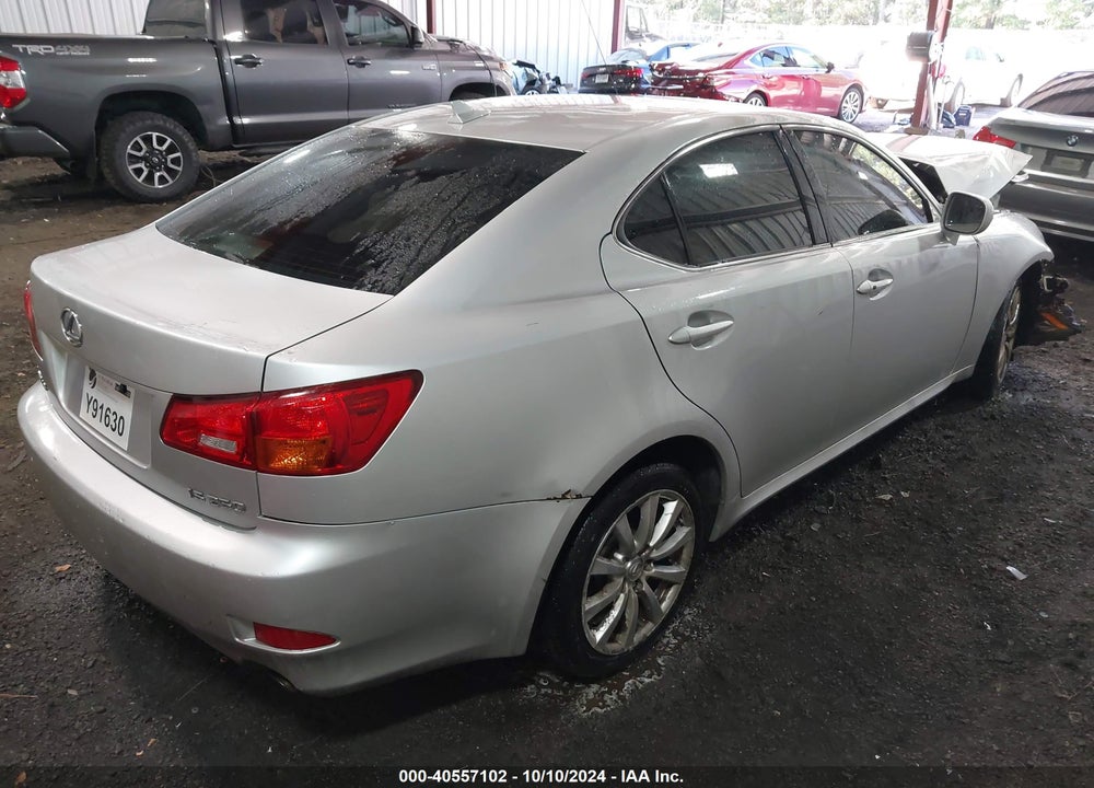 2008 LEXUS IS 250 VIN: JTHCK262785022165