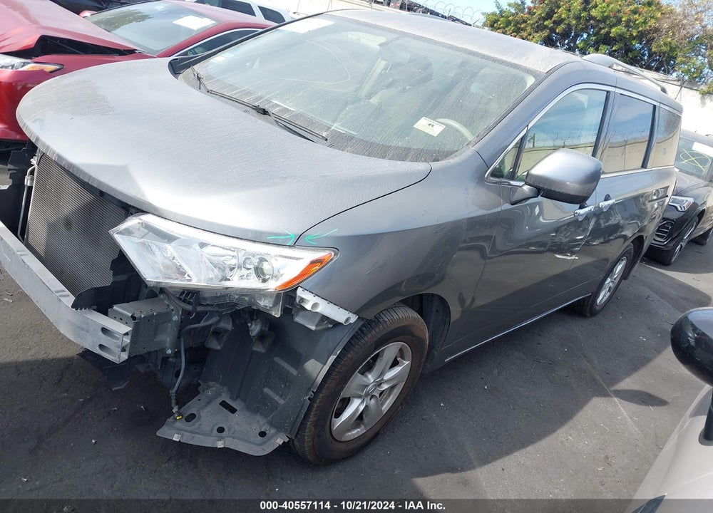 2017 NISSAN QUEST SV VIN: JN8AE2KP7H9170251