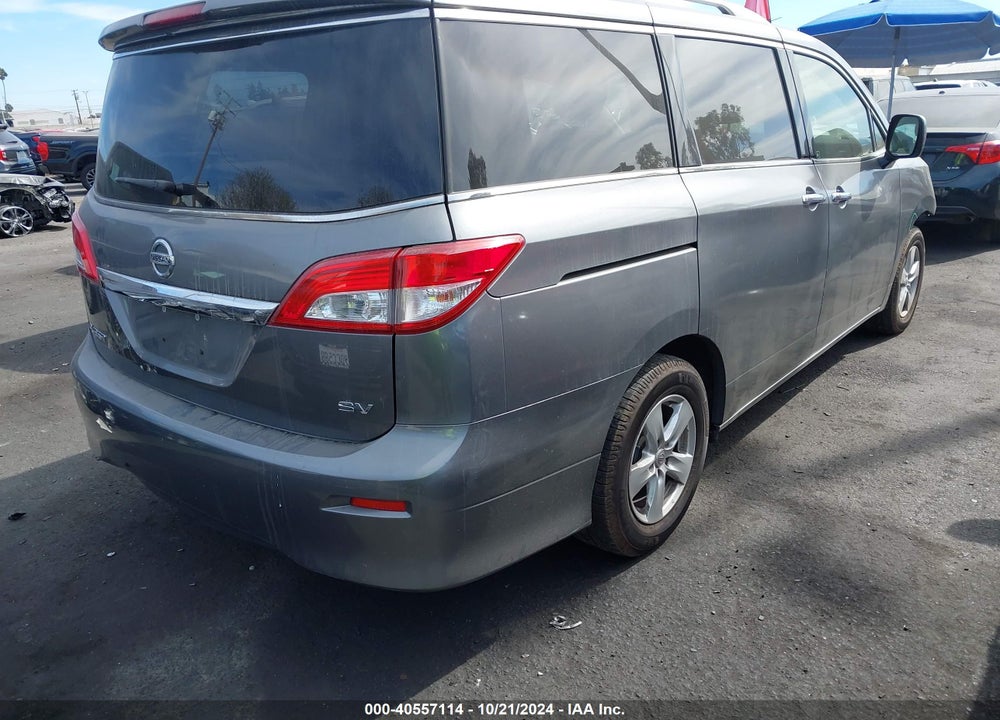 2017 NISSAN QUEST SV VIN: JN8AE2KP7H9170251