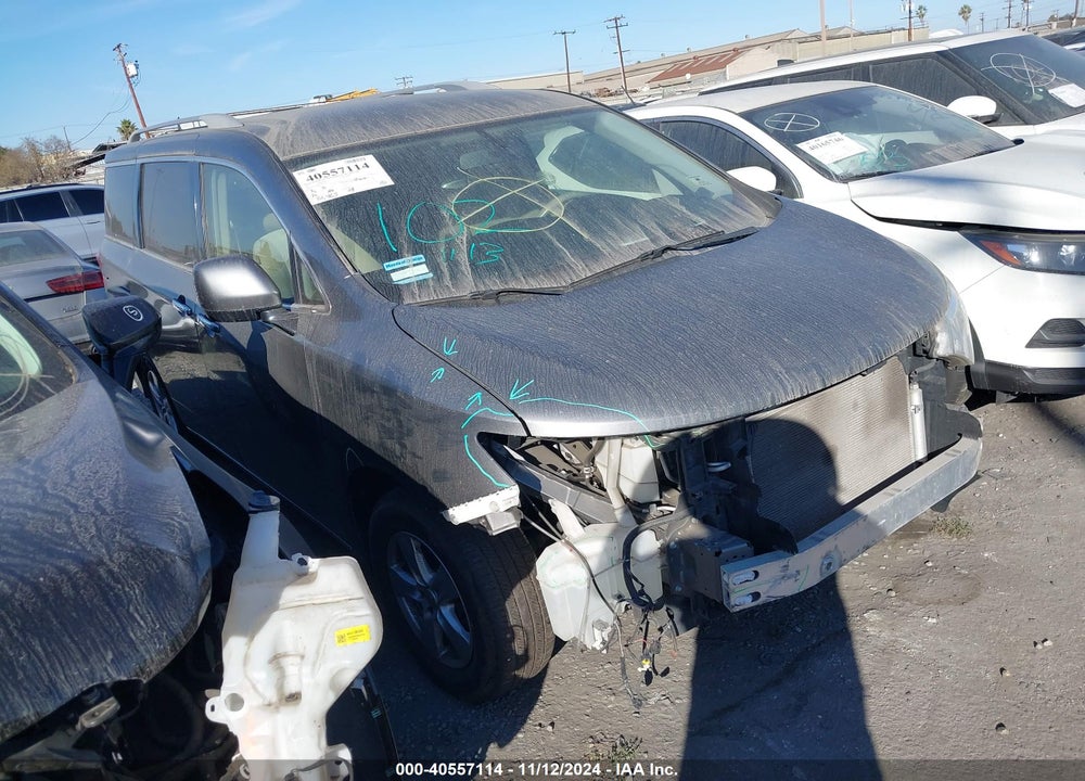 2017 NISSAN QUEST SV VIN: JN8AE2KP7H9170251