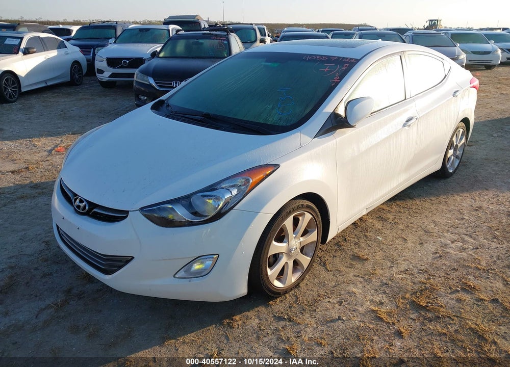 2013 HYUNDAI ELANTRA LIMITED VIN: 5NPDH4AE5DH204118