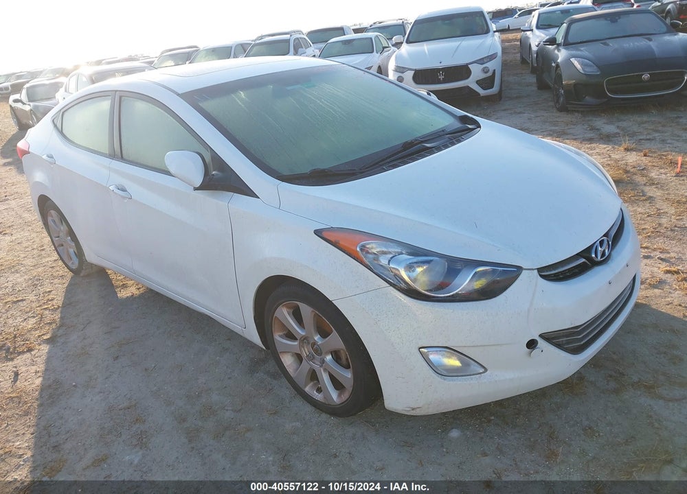 2013 HYUNDAI ELANTRA LIMITED VIN: 5NPDH4AE5DH204118