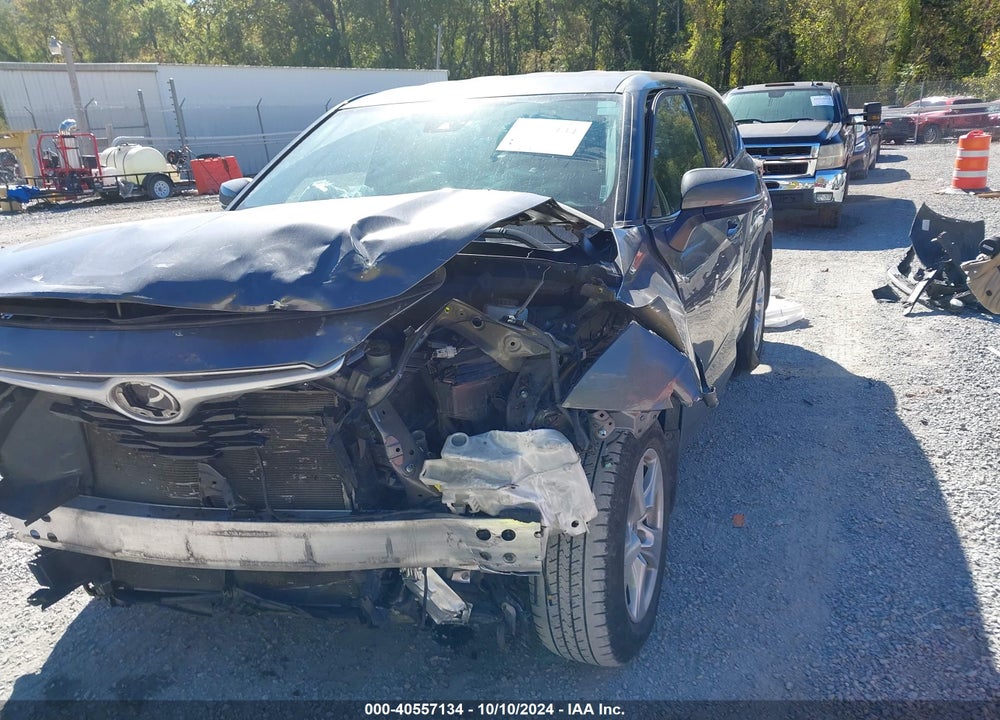 2021 TOYOTA HIGHLANDER LE VIN: 5TDBZRBHXMS546863