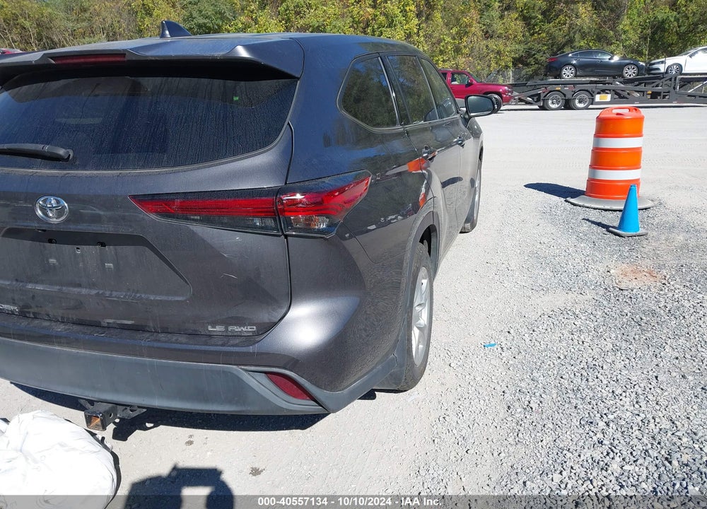 2021 TOYOTA HIGHLANDER LE VIN: 5TDBZRBHXMS546863