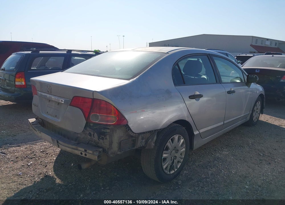 2010 HONDA CIVIC VP VIN: 2HGFA1F35AH537038
