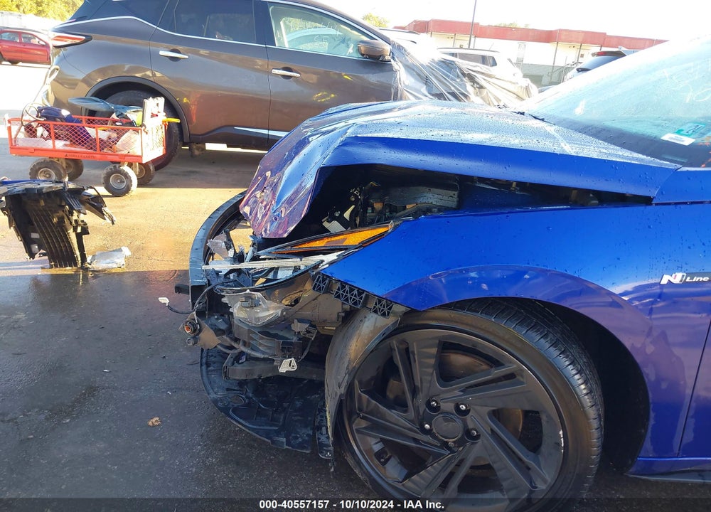 2021 HYUNDAI ELANTRA N LINE VIN: KMHLR4AF9MU190131