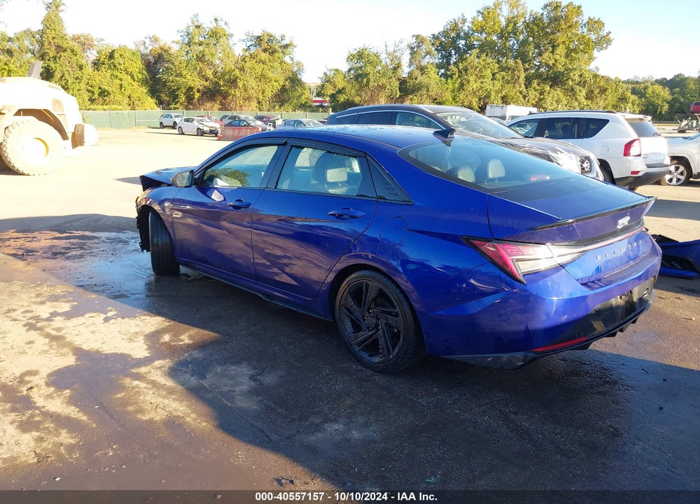 2021 HYUNDAI ELANTRA N LINE VIN: KMHLR4AF9MU190131