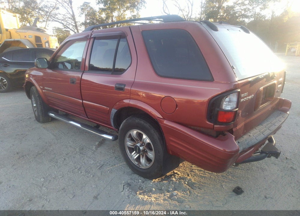 2001 ISUZU RODEO LS 3.2L V6/LSE 3.2L V6/S 3.2L V6 VIN: 4S2CK58WX14305338