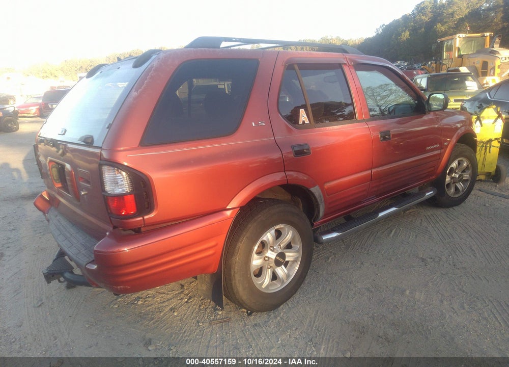 2001 ISUZU RODEO LS 3.2L V6/LSE 3.2L V6/S 3.2L V6 VIN: 4S2CK58WX14305338