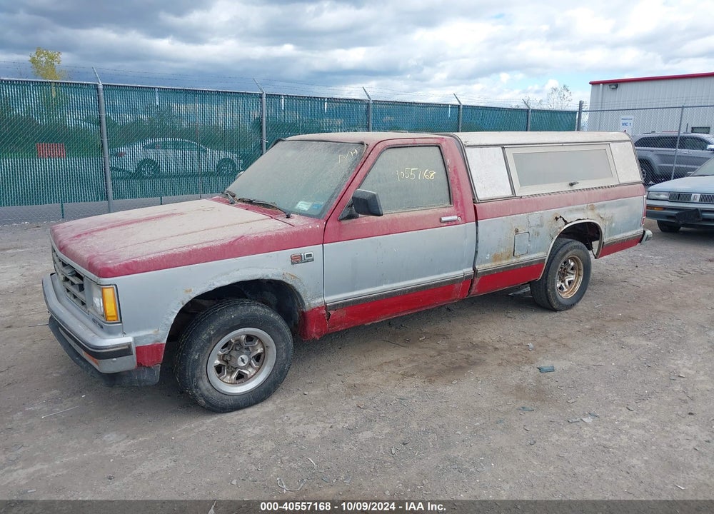 1986 CHEVROLET S TRUCK S10 VIN: 1GCBS14E7G2123520