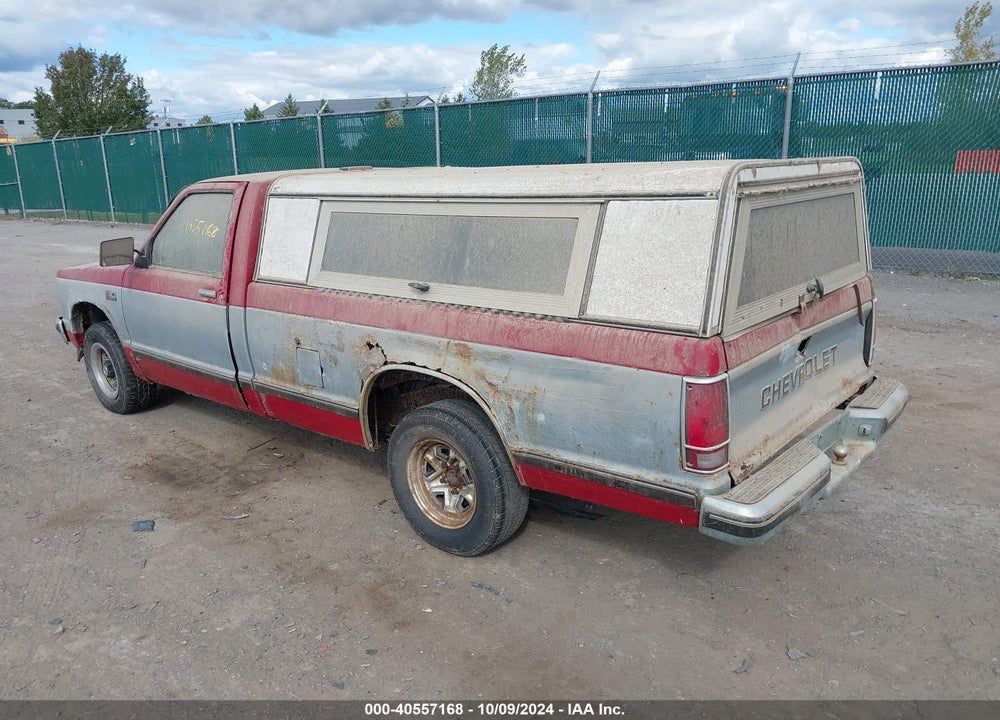 1986 CHEVROLET S TRUCK S10 VIN: 1GCBS14E7G2123520