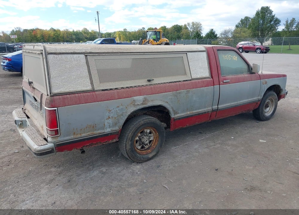 1986 CHEVROLET S TRUCK S10 VIN: 1GCBS14E7G2123520
