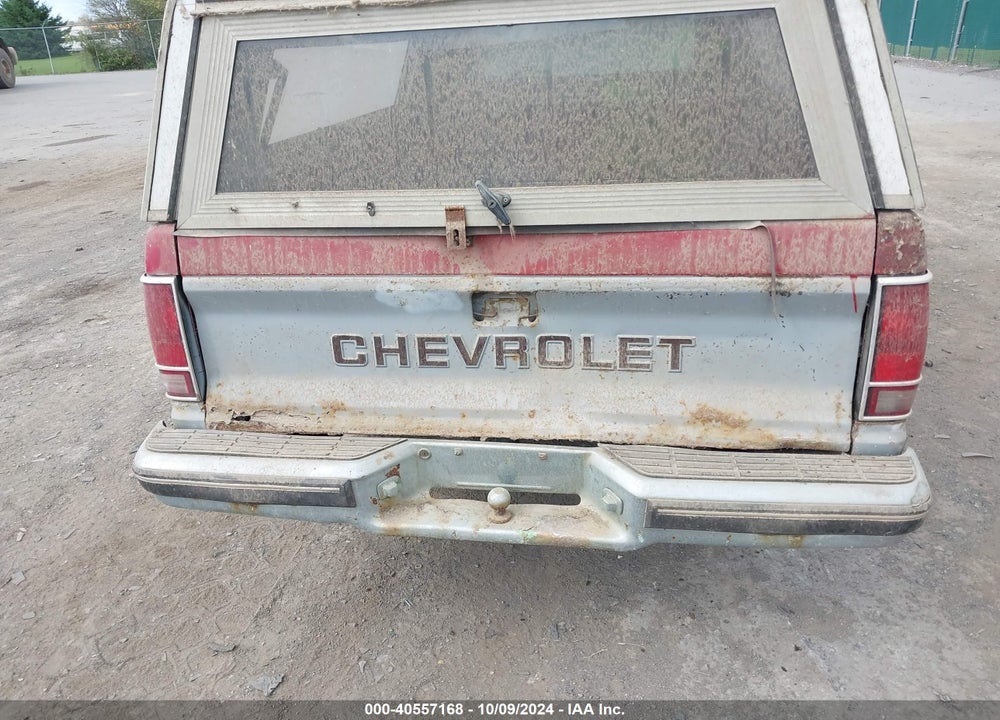 1986 CHEVROLET S TRUCK S10 VIN: 1GCBS14E7G2123520
