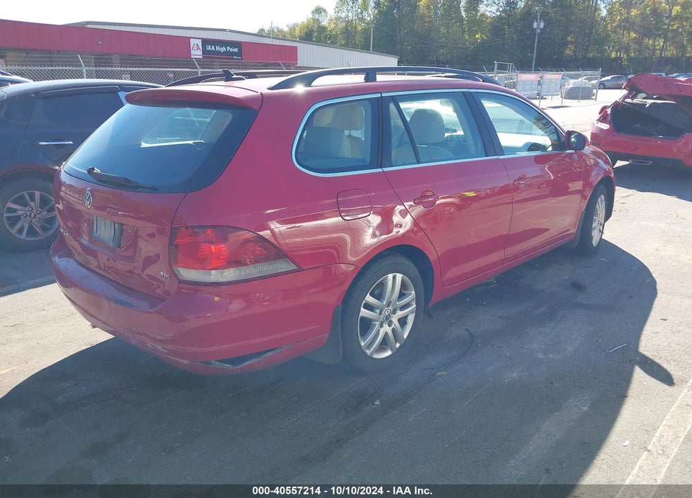 2011 VOLKSWAGEN JETTA SPORTWAGEN 2.0L TDI VIN: 3VWPL7AJ4BM642997