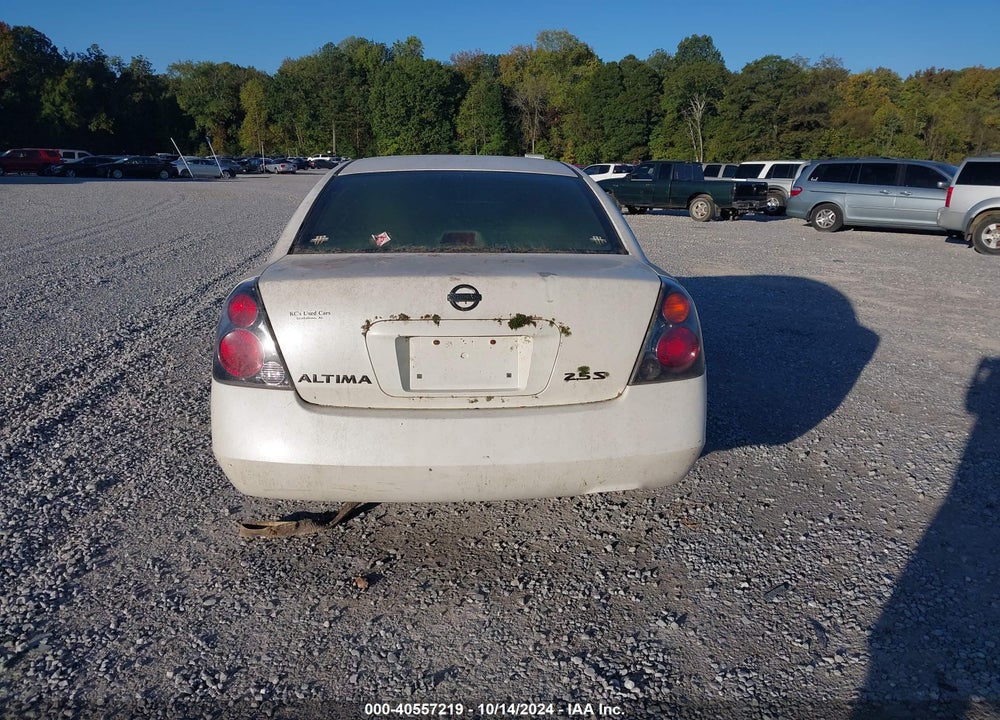 2006 NISSAN ALTIMA 2.5 S VIN: 1N4AL11D06C131719