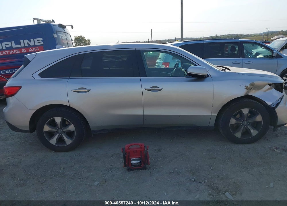 2014 ACURA MDX VIN: 5FRYD4H26EB037811
