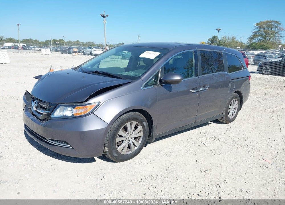 2015 HONDA ODYSSEY EX-L VIN: 5FNRL5H60FB058365
