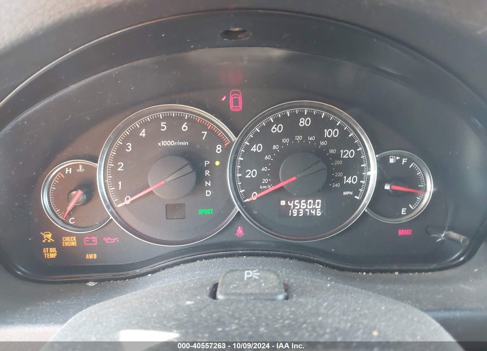2009 SUBARU OUTBACK 2.5I LIMITED VIN: 4S4BP66C997315162