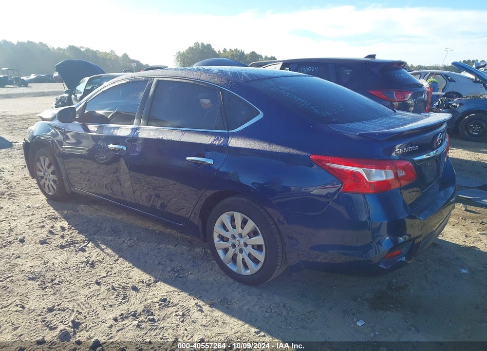 2016 NISSAN SENTRA S VIN: 3N1AB7AP6GY305749