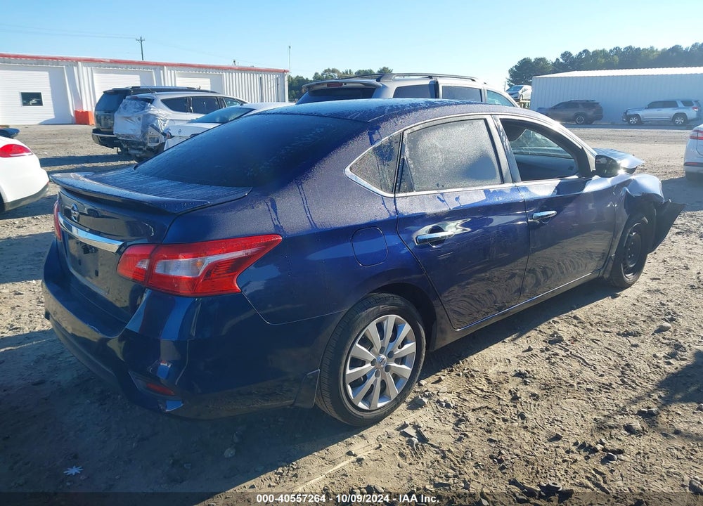 2016 NISSAN SENTRA S VIN: 3N1AB7AP6GY305749