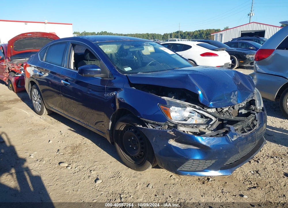 2016 NISSAN SENTRA S VIN: 3N1AB7AP6GY305749