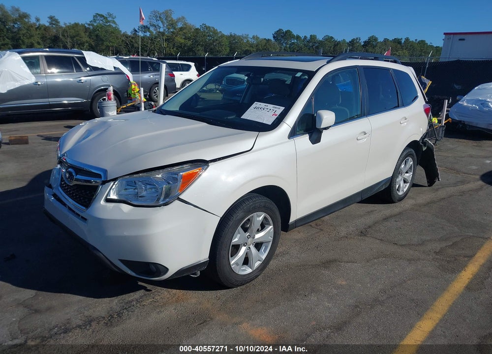 2015 SUBARU FORESTER 2.5I LIMITED VIN: JF2SJAHCXFH447456