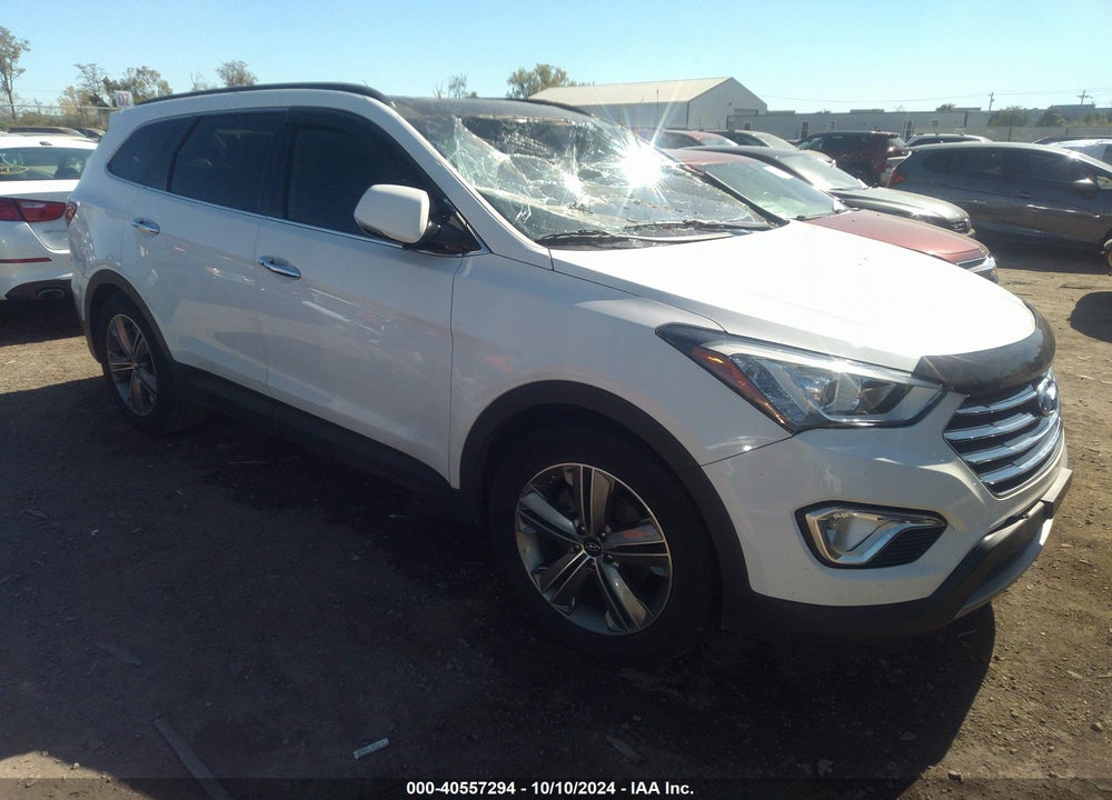 2014 HYUNDAI SANTA FE LIMITED VIN: KM8SR4HF4EU087122