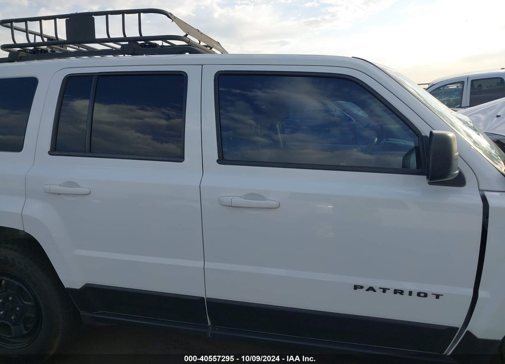 2017 JEEP PATRIOT SPORT FWD VIN: 1C4NJPBA5HD118194