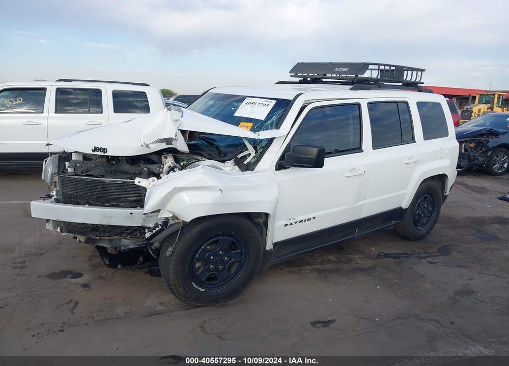 2017 JEEP PATRIOT SPORT FWD VIN: 1C4NJPBA5HD118194