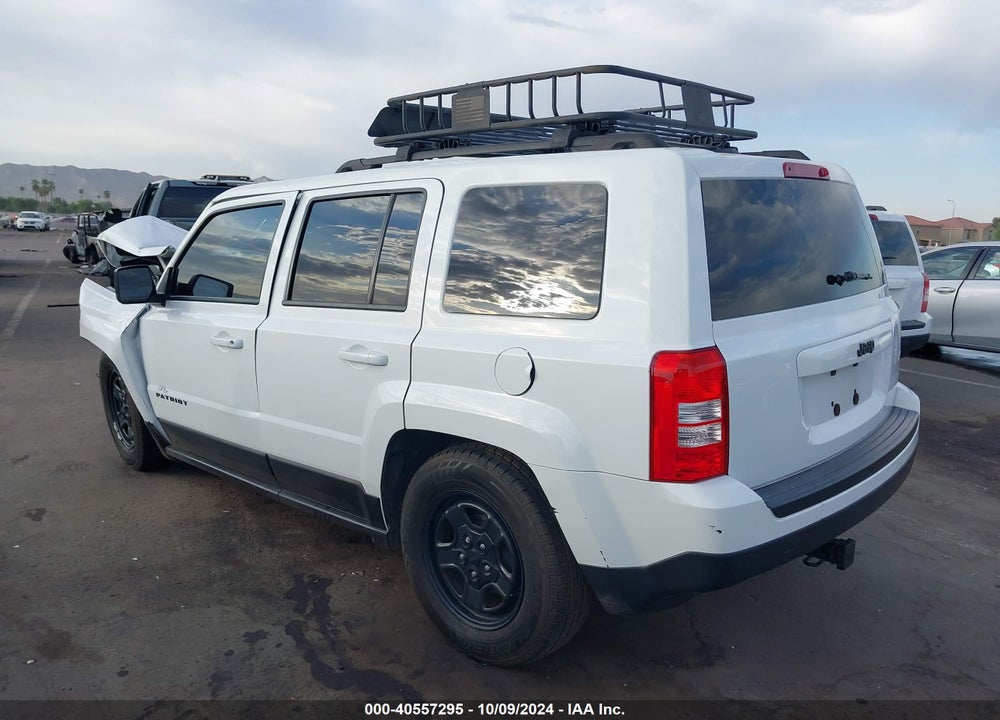 2017 JEEP PATRIOT SPORT FWD VIN: 1C4NJPBA5HD118194