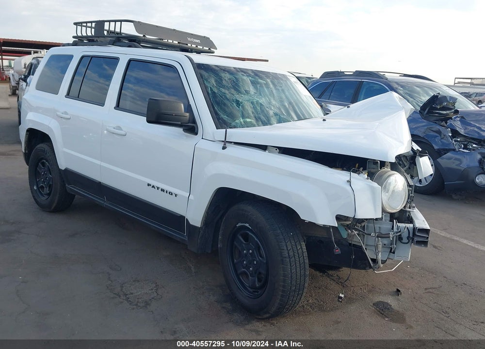 2017 JEEP PATRIOT SPORT FWD VIN: 1C4NJPBA5HD118194