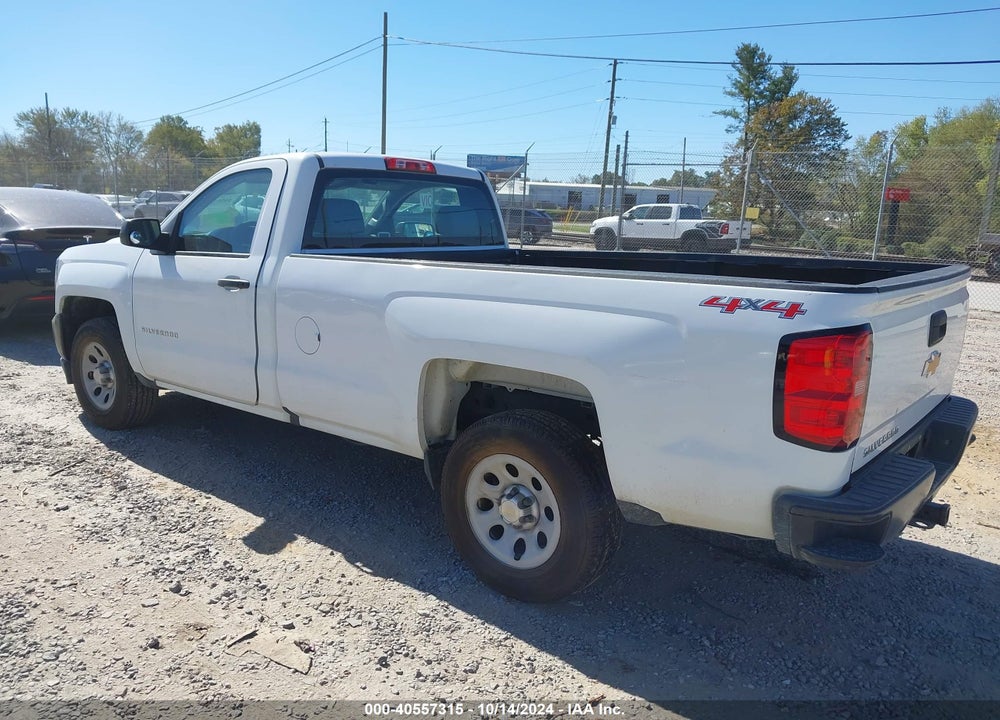 2016 CHEVROLET SILVERADO 1500 WT VIN: 1GCNKNEH6GZ180117