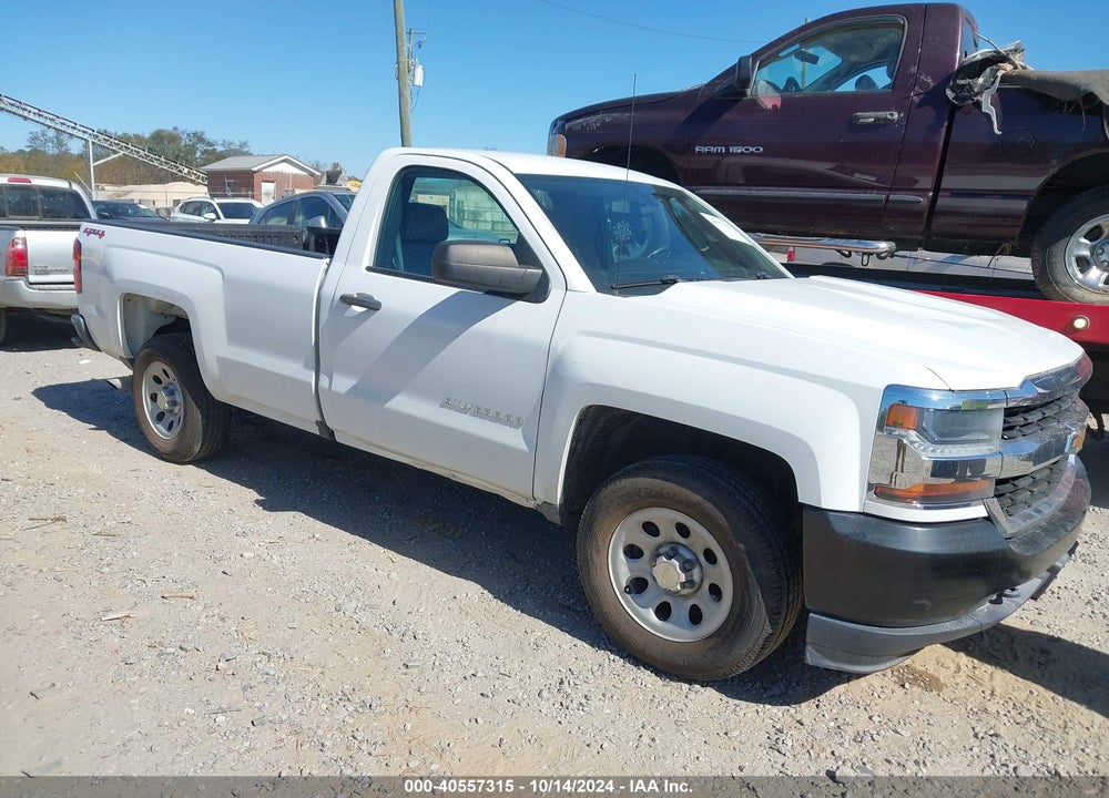 2016 CHEVROLET SILVERADO 1500 WT VIN: 1GCNKNEH6GZ180117