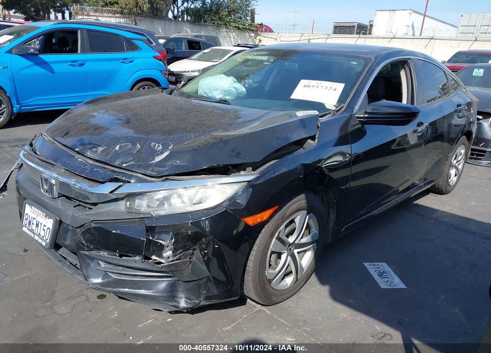 2018 HONDA CIVIC LX VIN: 2HGFC2F52JH584321