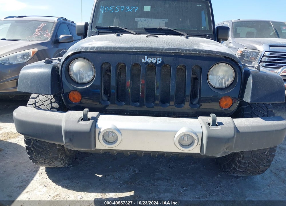 2010 ANGLER JEEP WR UNLIMITED SAHARA VIN: 1J4HA5H15AL184937