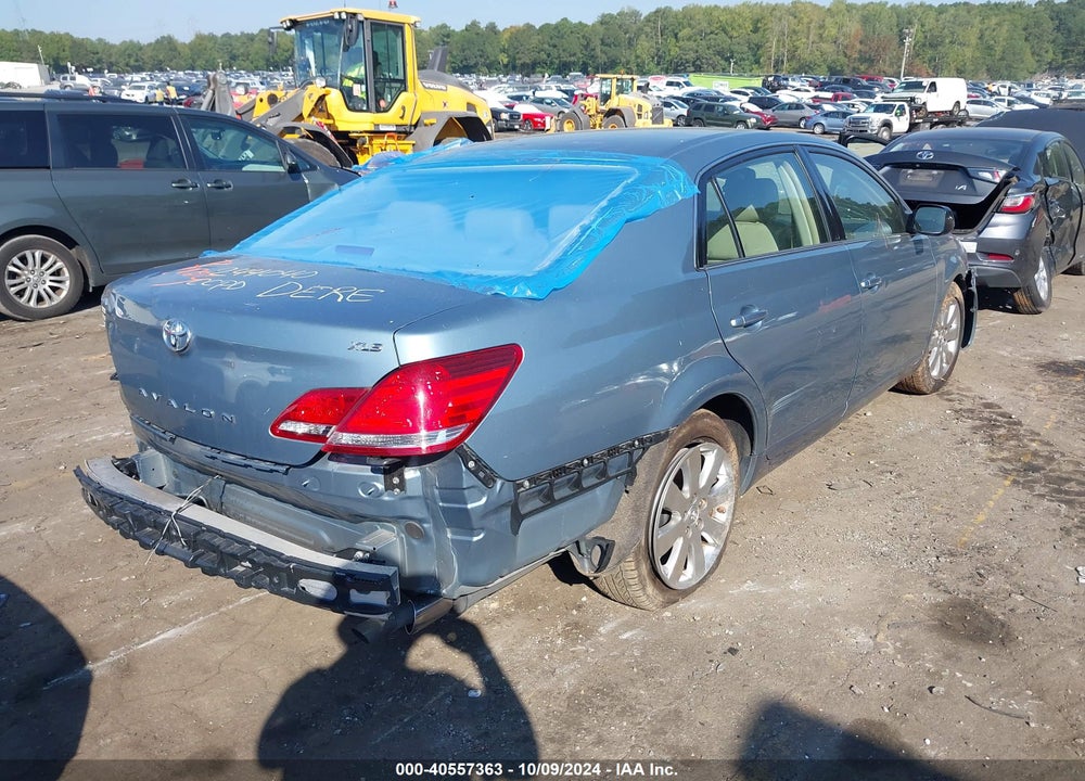 2007 TOYOTA AVALON XLS VIN: 4T1BK36B87U253577