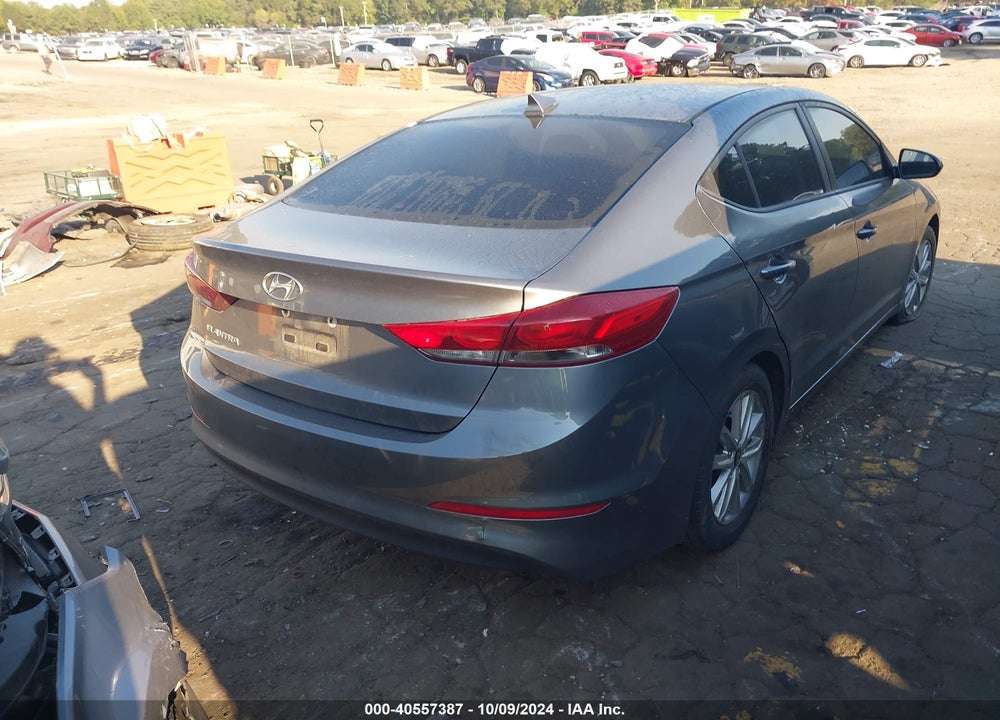2018 HYUNDAI ELANTRA SEL VIN: 5NPD84LF4JH368896