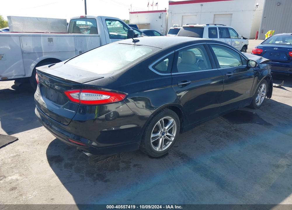2016 FORD FUSION ENERGI TITANIUM VIN: 3FA6P0SU2GR229205