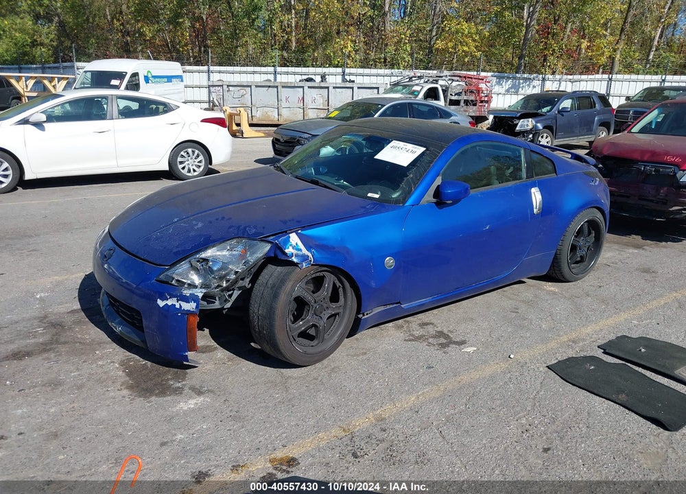 2006 NISSAN 350Z TOURING VIN: JN1AZ34D96M304408
