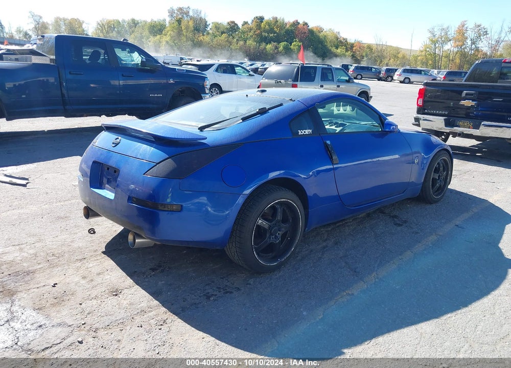 2006 NISSAN 350Z TOURING VIN: JN1AZ34D96M304408