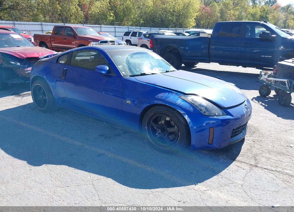 2006 NISSAN 350Z TOURING VIN: JN1AZ34D96M304408