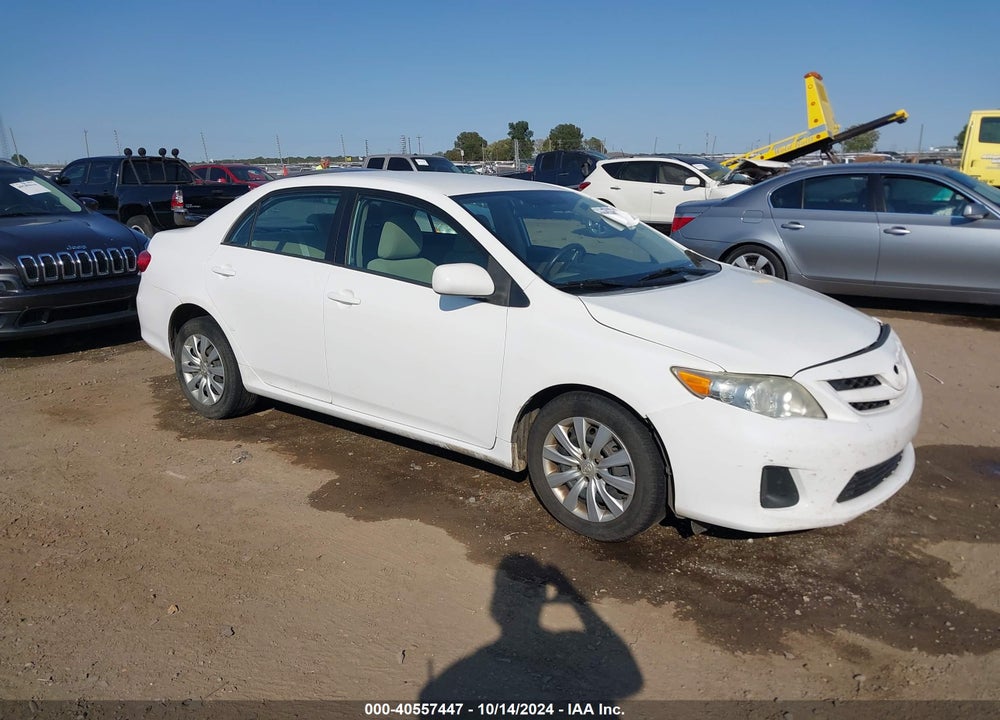 2012 TOYOTA COROLLA LE VIN: 5YFBU4EE6CP019445