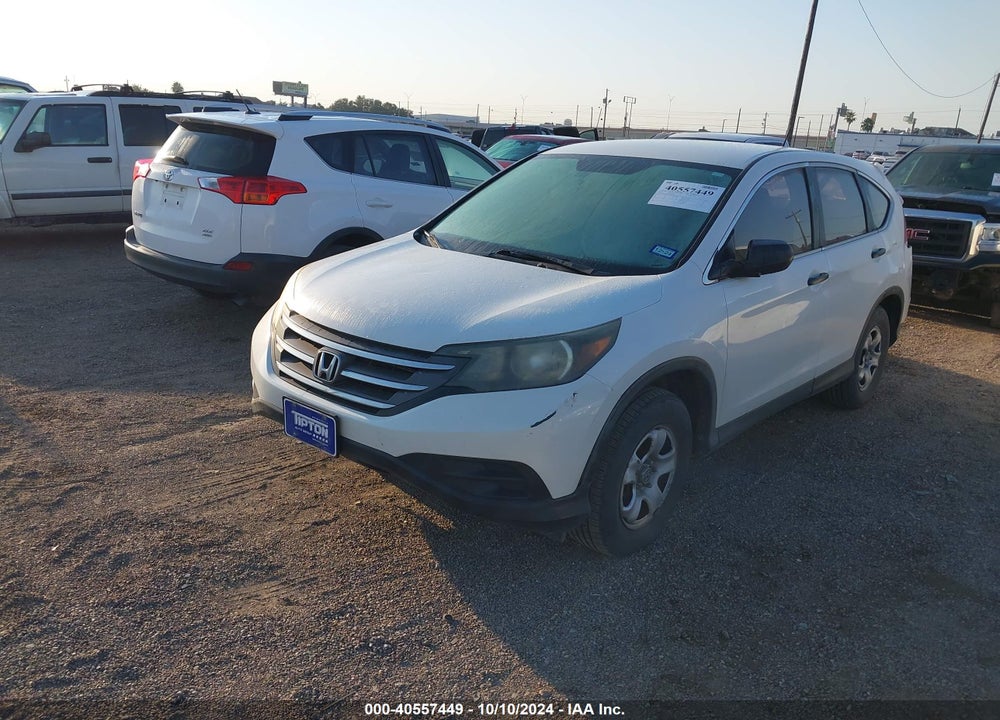 2013 HONDA CR-V LX VIN: 5J6RM3H37DL024127