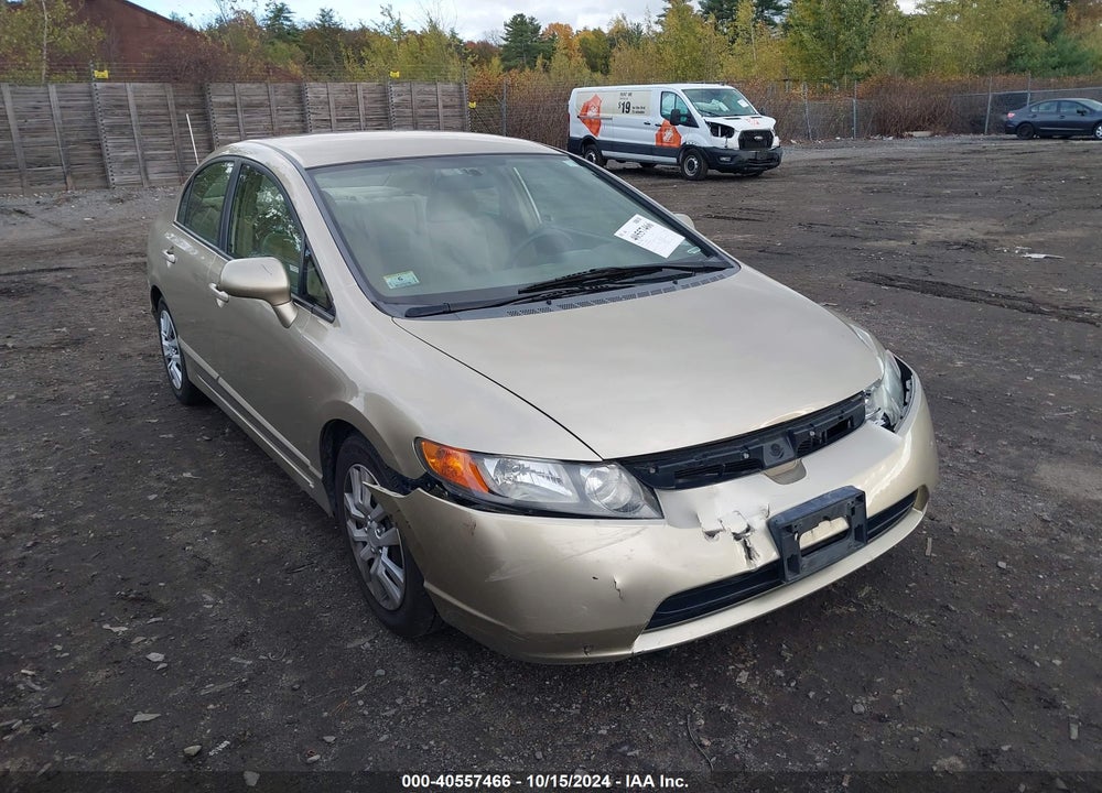 2008 HONDA CIVIC LX VIN: 1HGFA16508L000821