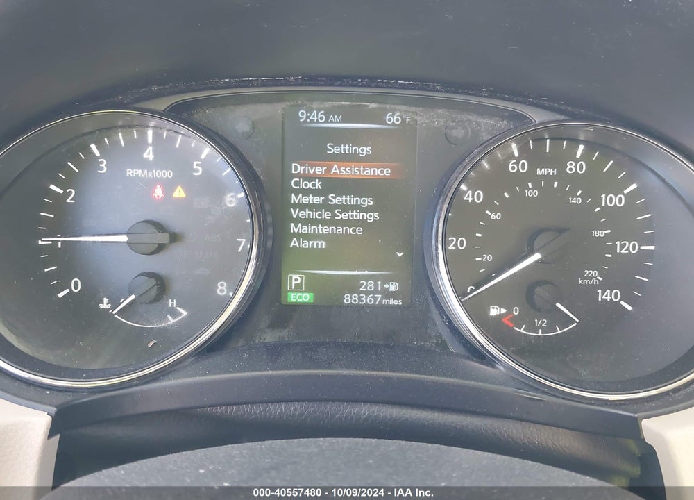 2017 NISSAN ROGUE SL VIN: JN8AT2MV4HW283318