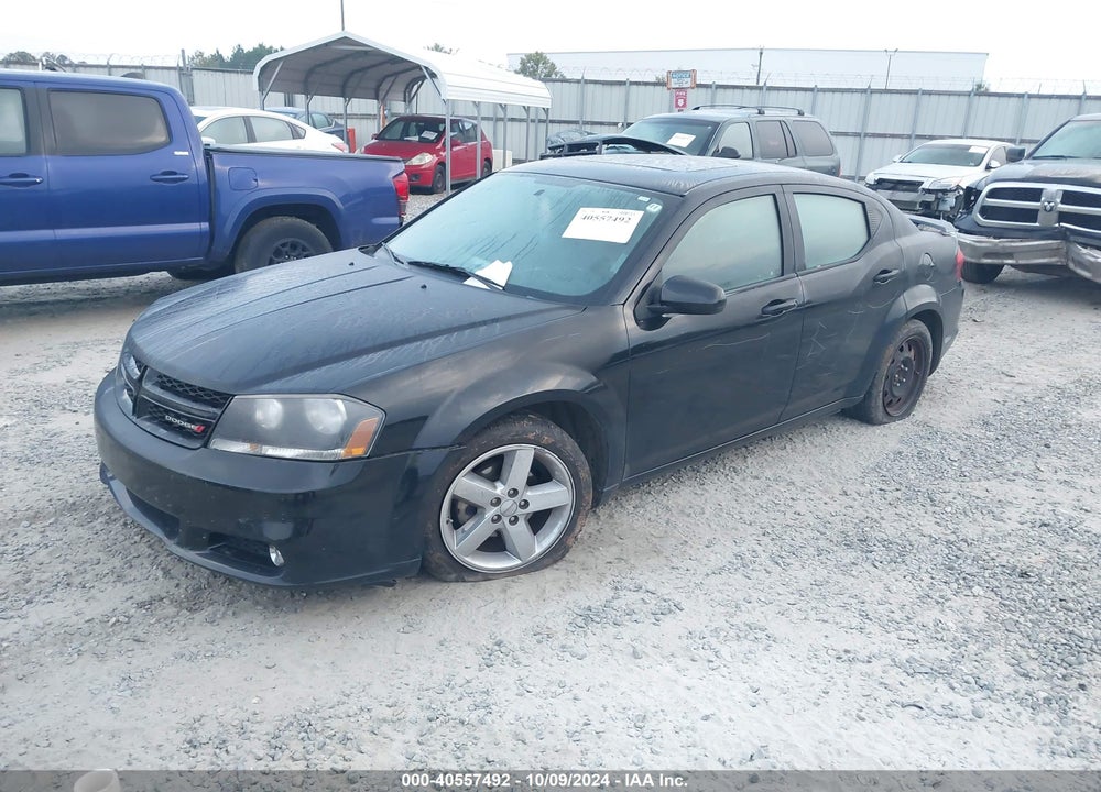 2014 DODGE AVENGER SXT VIN: 1C3CDZCB6EN136506