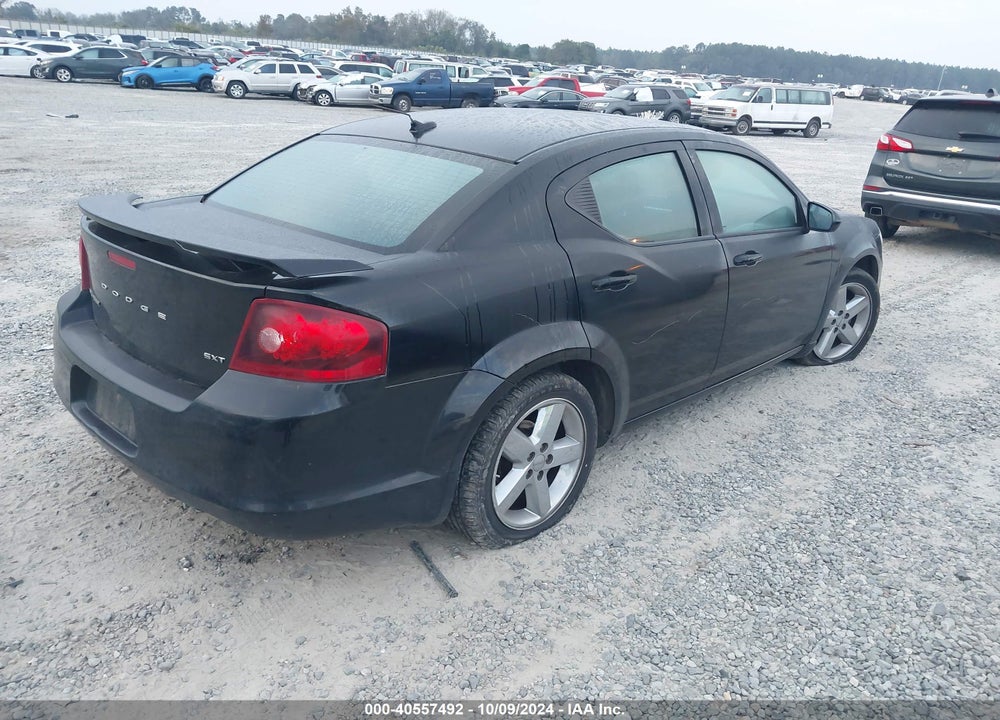 2014 DODGE AVENGER SXT VIN: 1C3CDZCB6EN136506